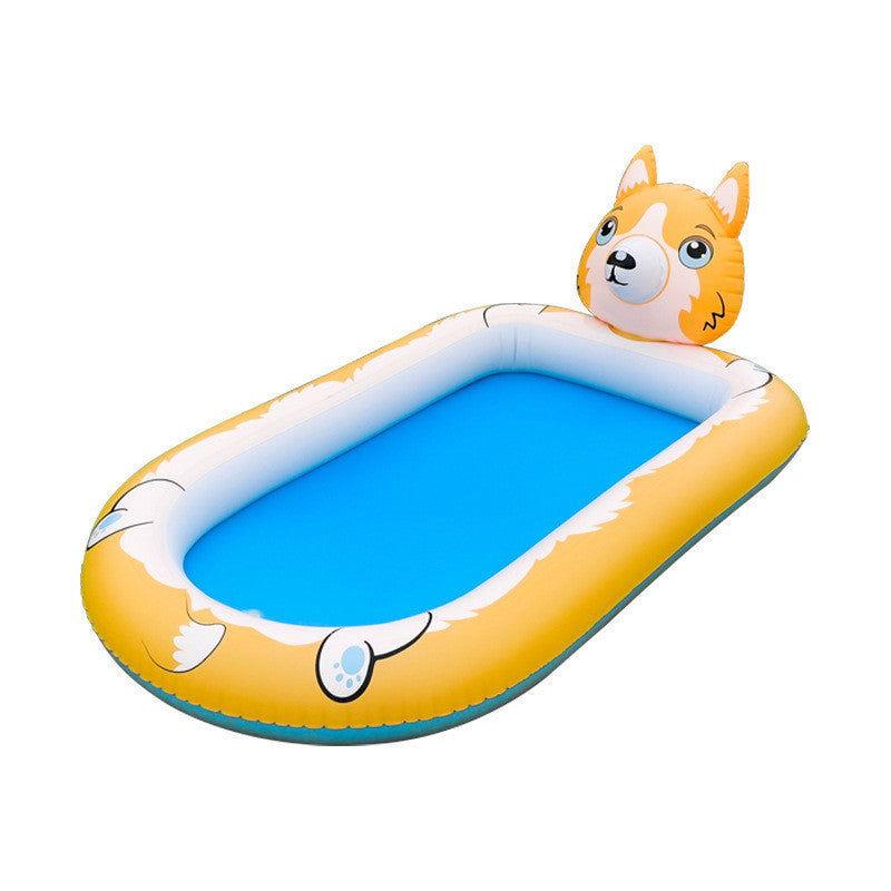 Inflatable Sprinkler Swimming Pool - Thelilhaven -  