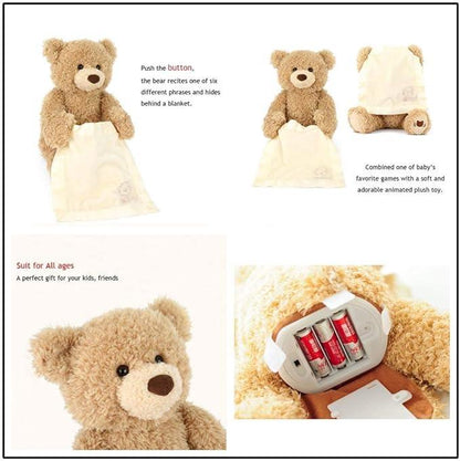 PeekABoo Teddy Bear - Thelilhaven -  